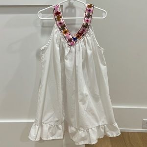 Pretty white party dress